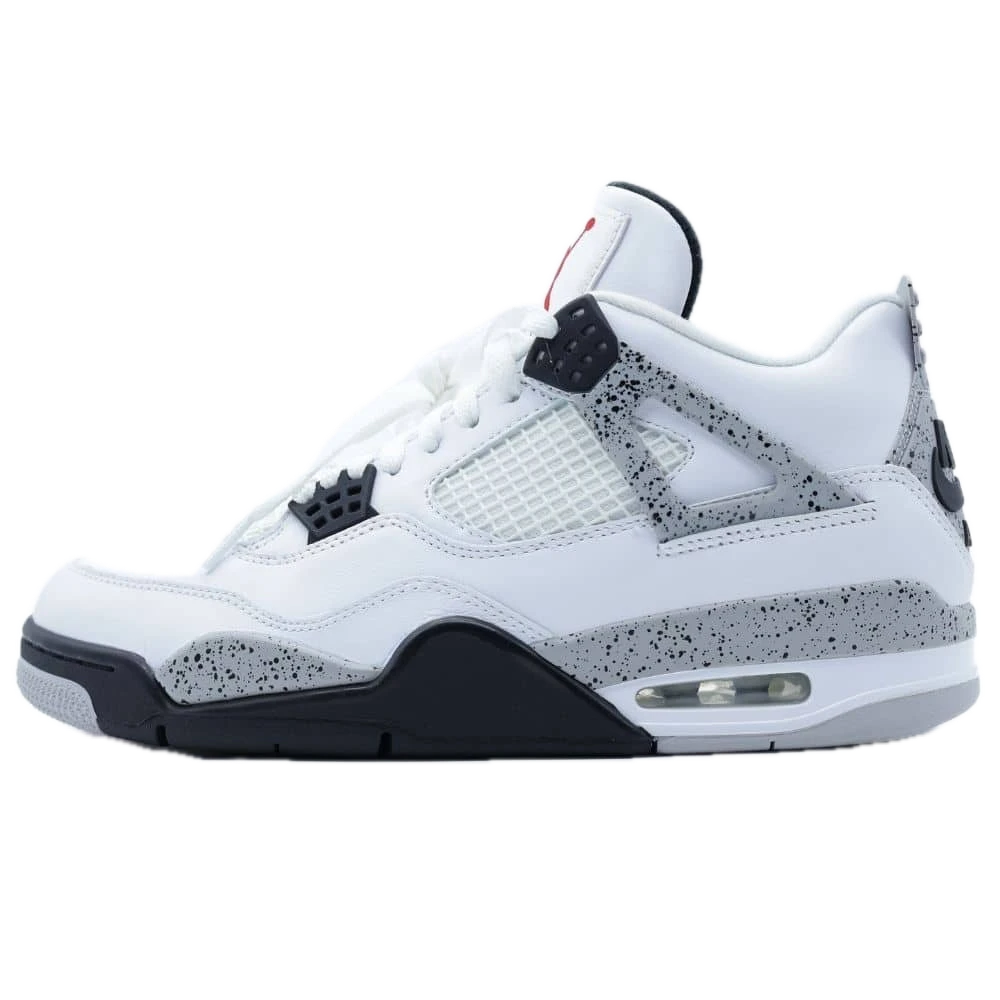 [AIRBL282] Air Jordan 4 Retro White Cement OG (White Cements, AJ4)