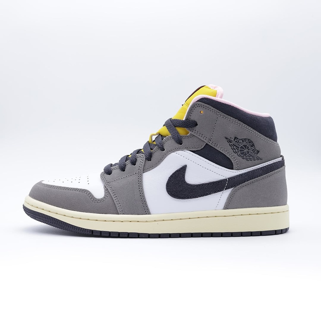 [JORBL244] Jordan AJ1 Mid White (24.5)